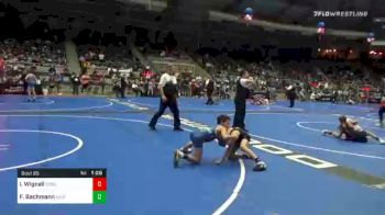 70 lbs Semifinal - Isaac Wignall, Sebolt Wrestling Academy vs Fred Bachmann, East Coast Bandits