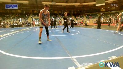 155 lbs Quarterfinal - Adrian Cobb, Raw Wrestling Club vs Chance Dunn, Kingfisher YellowJackets