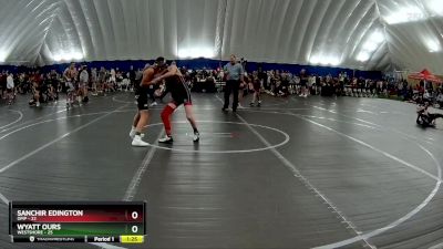 120 lbs Round 1 (8 Team) - Wyatt Ours, Westshore vs Sanchir Edington, OMP