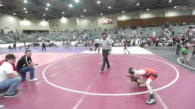 74 lbs Consolation - Brent Helvey, Suples vs Redek Voss, Roseburg Mat Club