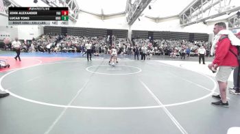125-J lbs Round Of 16 - John Alexander, Paulsboro vs Lucas Toro, Bridgewater Panthers