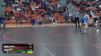 113 lbs Quarterfinal - Drew Aigler, Tiffin City vs Noah Keen, Cambridge