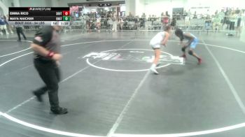 94 lbs Quarterfinal - Emma Rico, Southwest Stallions WC vs Maya Naicker, Unattached