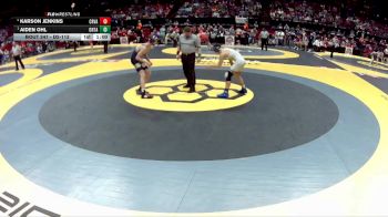 D2-113 lbs Cons. Round 3 - Karson Jenkins, Cal. River Valley vs Aiden Ohl, Ontario