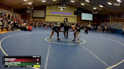 165 lbs Cons. Round 2 - William Prater, Embry-Riddle (Ariz.) vs Mack Bray, Snow College