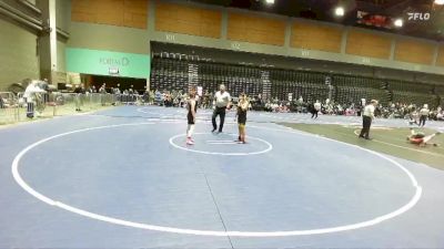 86-91 lbs Round 3 - Julian Guzman, Grizzly Youth Wrestling vs Louie Hauder, Spanish Springs Wrestling Club