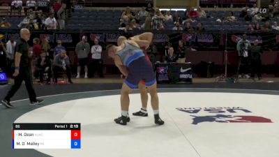 86 lbs Cons. Round 4 - Maxwell Dean, NLWC/TMWC vs Michael O`Malley, Pennsylvania RTC