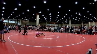 100 lbs 2nd Wrestleback (8 Team) - Natalie Beaumont, Mat Clash Beastin` vs Anjelah Jackson, BRAWL Pink