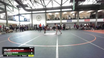 137-152 lbs Cons. Round 1 - Orlando Castellano, Galesburg vs Kevonte Banks, LEVEL CHANGE