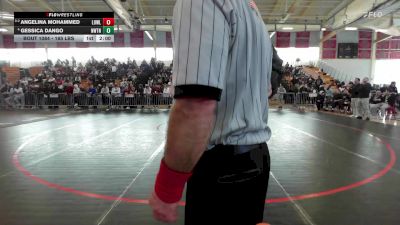 165 lbs 3rd Place - Angelina Mohammed, Lowell vs Gessica Dango, Newton North