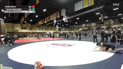144 lbs Champ. Round 2 - Jacob Fernandez, Bonita vs Fares Nofal, Corona Del Mar