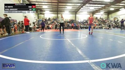 100 lbs Rr Rnd 1 - Beckett Newman, Enid Youth Wrestling Club vs Dalton Detherow, Collinsville Cardinal Youth Wrestling