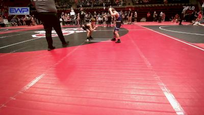 60 lbs Quarterfinal - Maverick Spencer, Keystone Kids Wrestling Club vs Cade Thompson, Broken Arrow Wrestling Club