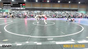 170 lbs Round Of 32 - Ryder Sawyer, Douglas Wrestling Club vs Devin Davis, Falcon Wrestling