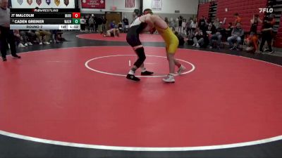 144 lbs Round 2 - Caden Greiner, Washington vs JT Malcolm, Marion