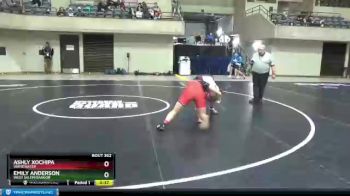 132 lbs Cons. Round 4 - Ashly Xochipa, Whitewater vs Emily Anderson, West Salem/Bangor