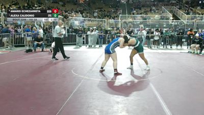 170 lbs Quarterfinal - Alexa Calidonio, Flagler Palm Coast vs Amaris Echezarreta, South Dade