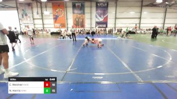 90 lbs Rr Rnd 3 - Carl Weidner, Short Time vs Nicky Harris, Iron Horse Wrestling Club