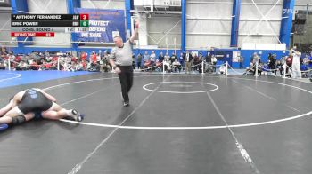 197 lbs Cons. Round 4 - Anthony Fernandez, Johnson & Wales (ri) vs Eric Power, Roger Williams