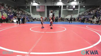 37 lbs Rr Rnd 3 - Chet Clay, Skiatook Youth Wrestling vs Darius Mollenhauer, Sperry Wrestling Club