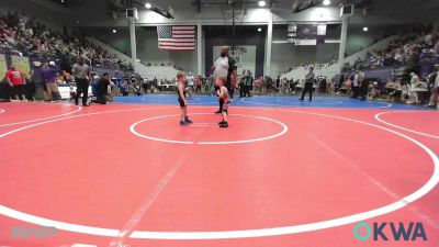 37 lbs Rr Rnd 3 - Chet Clay, Skiatook Youth Wrestling vs Darius Mollenhauer, Sperry Wrestling Club