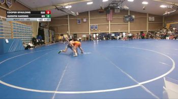 165 lbs Champ. Round 2 - Quentin Harding, Menlo vs Cooper Spaulding, Doane