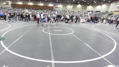 90 lbs Semifinal - Maddox Gardner, NorCal Nomads vs Tatum Lamborn, Carson Bulldogs