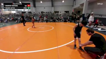 65 lbs Cons. Round 2 - Keanu Leyva, El Paso Enforcers Wrestling Club vs Maddox Mayora, 512 Outlaw Wrestling