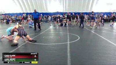 140 lbs Round 6 (8 Team) - Cash Clark, CP Elite vs Luke Henry, Ohio Gold 10k