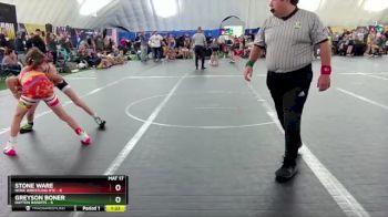 80 lbs Round 7 (8 Team) - Greyson Boner, Dayton Bandits vs Stone Ware, Noke Wrestling RTC