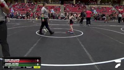 67 lbs Cons. Round 4 - Jaxon Jacobs, Hays Wrestling Club vs Kane Williams, Maize Wrestling Club