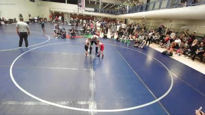 45-47 lbs Round 1 - Dawson Davis, Aviator Wrestling Academy vs Logann Bohn, Grantsville Wrestling Club