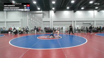 132 lbs Champ. Rd Of 16 - Ben Anderson, Immortal Awc vs Cedric Montgomery, Storm Wrestling Center