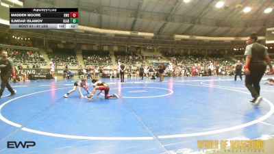 61 lbs 3rd Place - Madden Moore, Keystone Wrestling Club vs Ilimdar Islamov, Gladiator Wrestling Club