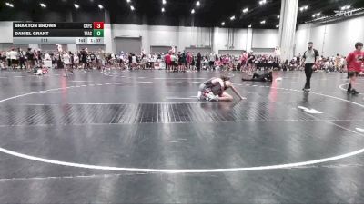111 lbs Round 2 (4 Team) - Braxton Brown, Captial City WC vs Daniel Grant, The Factory