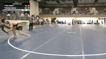 189 Championship Bracket Cons. Round 3 - Will Simon, Prior Lake vs Reggie Wedan, Woodbury