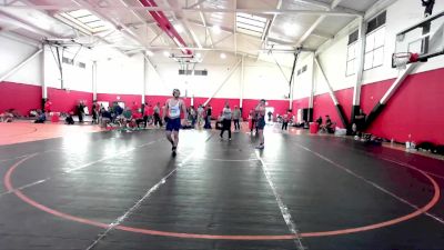 184 lbs Cons. Round 2 - Ryland Doramus, Simpson University vs Ricardo Trevino, Lemoore College