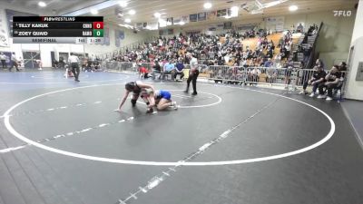 120 lbs Semifinal - Tilly Kakuk, Chino vs Zoey Quaid, Ramona/Riverside