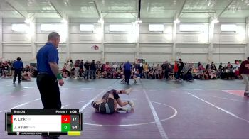 84 lbs Round 7 (10 Team) - Jordan Bates, Ohio Gold 10K vs Kyle Link, Team Diamond Fish