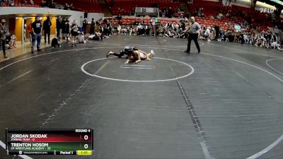 72 lbs Round 4 (8 Team) - Trenton Hosom, CP Wrestling Academy vs Jordan Skodak, Xtreme Team