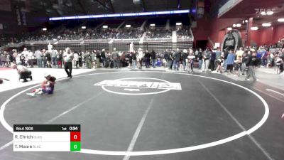 43 lbs Quarterfinal - Ryker Ehrich, Gladiator Wr Ac vs Thomas Moore, Black Fox Wrestling Academy