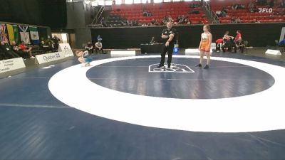 61kg Semifinal - Lilly Harding Schliefer, Mariposa Wrestling Club vs Kai Pare, Coast RTC