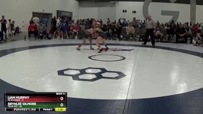 85 lbs Round 2 (6 Team) - Liam Murphy, PA Alliance vs Brynlee Gilmore, Team 922