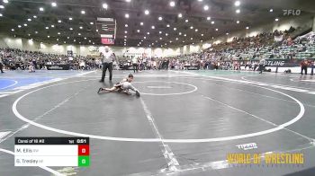 58 lbs Consi Of 16 #2 - Maxwell Ellis, RedWave Wrestling vs Greyson Tresley, Nevada Elite