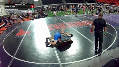 132 lbs Cons. Quarters - Acen Clark vs Aiden Gerrard, Oregon