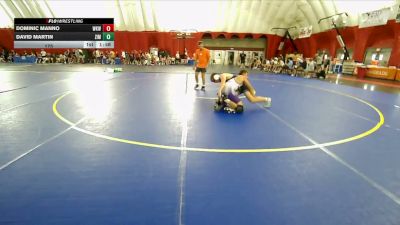 175 lbs Round 2 (8 Team) - David Martin, Zimmerman vs Dominic Manno, Waunakee