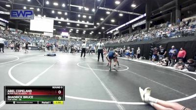 95 lbs Semifinal - Kodiak Blasi, Maize Wrestling Club vs Axton Breon, Phillipsburg Wrestling Club