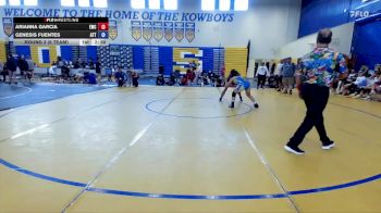 135 lbs Round 3 (6 Team) - Arianna Garcia, Eagles WC vs Genesis Fuentes, Attack WC