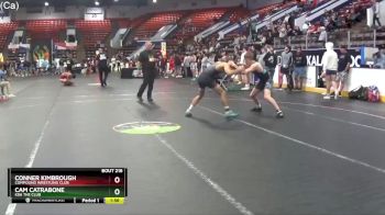 140 lbs Champ. Round 3 - Cam Catrabone, KD6 The Club vs Conner Kimbrough, Compound Wrestling Club