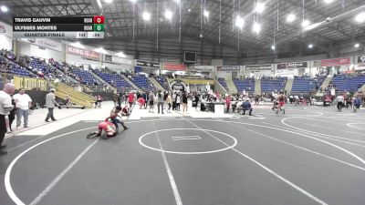 116 lbs Quarterfinal - Travis Gauvin, Bear Cave WC vs Ulysses Montes, Bear Cave WC
